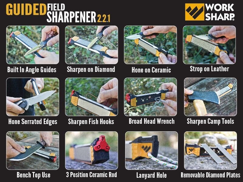 Schleifstein Work Sharp Guided Field Sharpener
