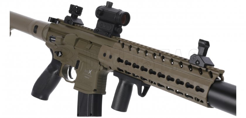 Luftgewehr Sig Sauer MCX FDE 4,5mm mit Kolimator 6