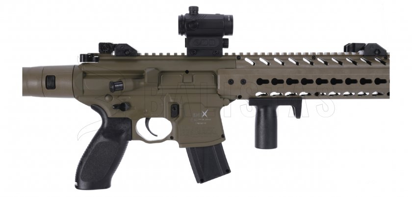 Luftgewehr Sig Sauer MCX FDE 4,5mm mit Kolimator 12