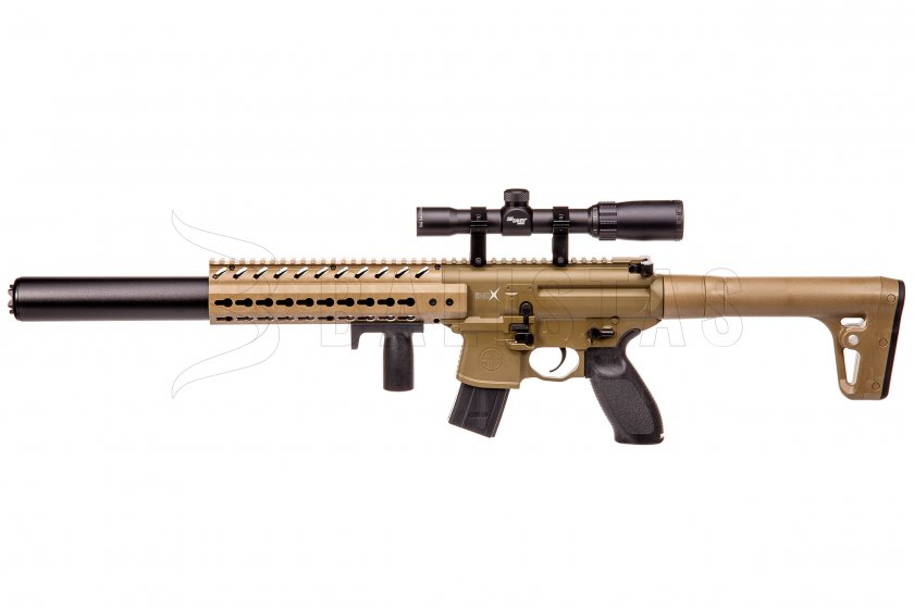 Luftgewehr Sig Sauer MCX FDE 4,5mm mit Zielfernrohr