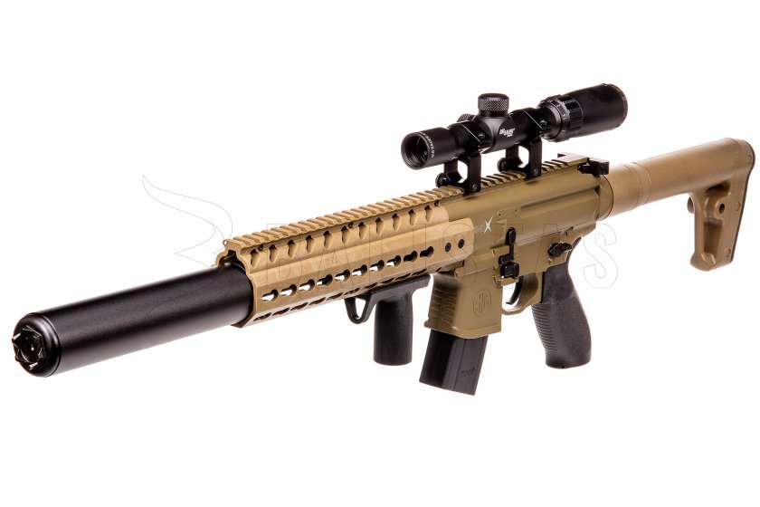 Luftgewehr Sig Sauer MCX FDE 4,5mm mit Zielfernrohr