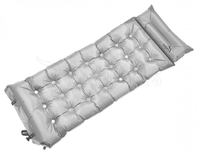 Selbstaufblasende Isomatte Cattara Midnight 180x66x4cm mit Kissen