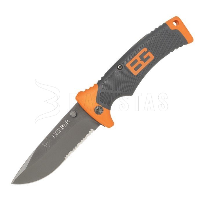 Messer Gerber Bear Grylls Folding Sheath Knife, Kombiklinge