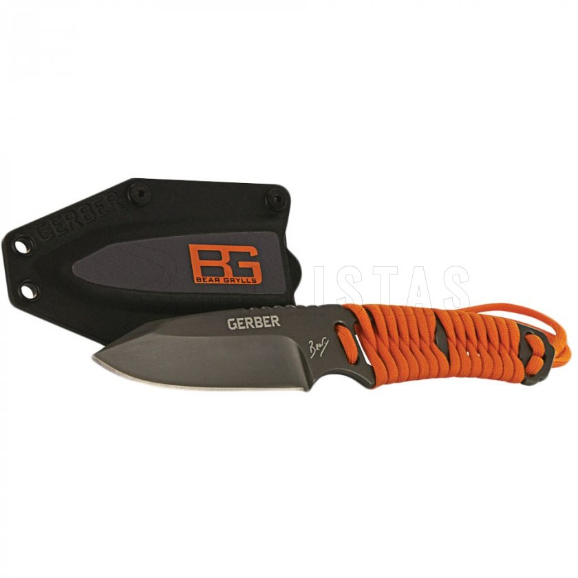 Messer Gerber Bear Grylls Paracord, glatte Schneide