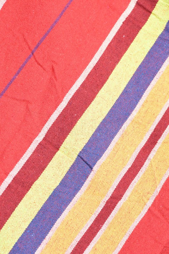 Hängematte TEXTIL 200x100 cm rot-gelb 2