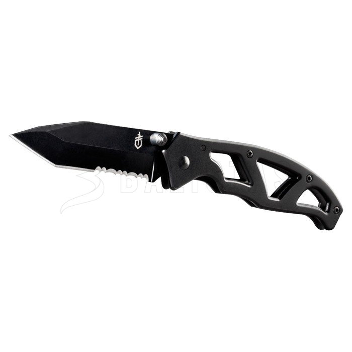Klappmesser Gerber Paraframe Tanto, kombinierte Klinge
