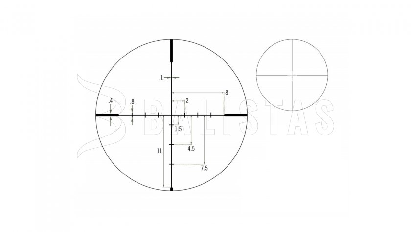 Zielfernrohr Vortex Crossfire II 6-18x44 AO Dead-Hold BDC MOA