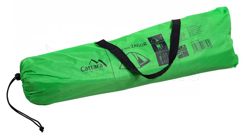 Zelt ZAGOR für 2 Personen 200x120x100 cm PU1500mm