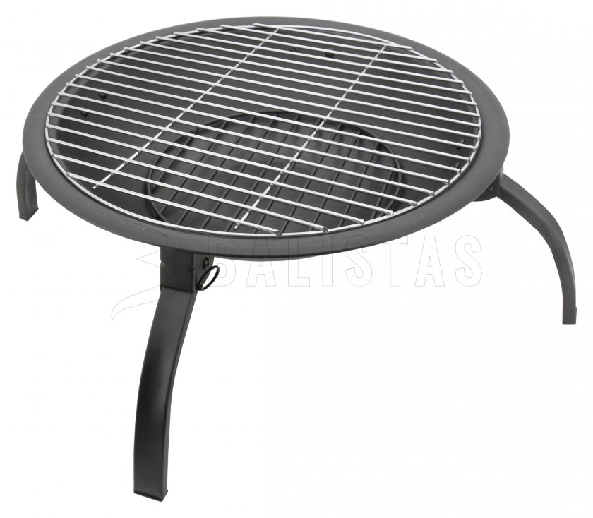 Feuerstelle mit Grillrost Vesuv mit Deckel