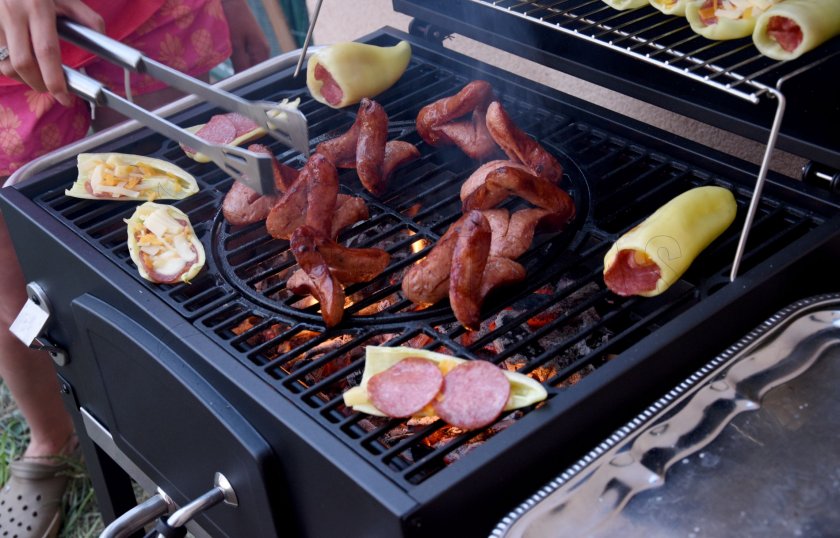Holzkohlegrill Royal Gussrost
