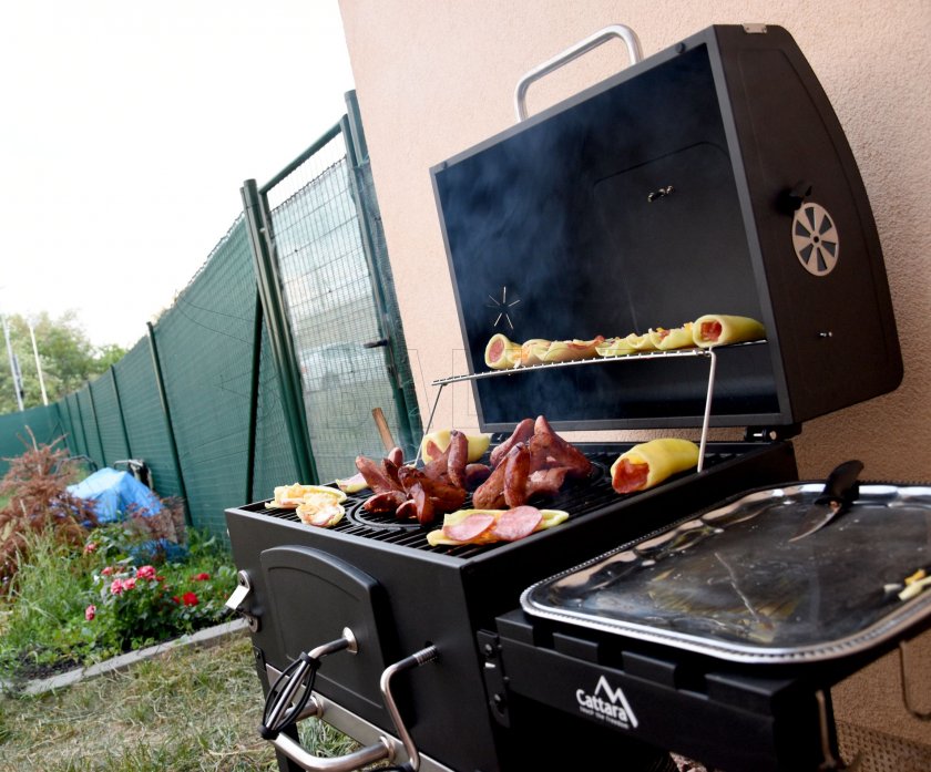 Holzkohlegrill Royal Gussrost