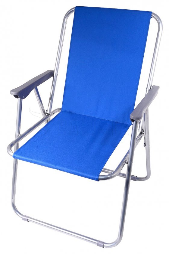 Klapstuhl Camping klappbar Bern blau