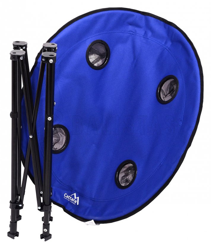 Campingtisch klappbar Split blau