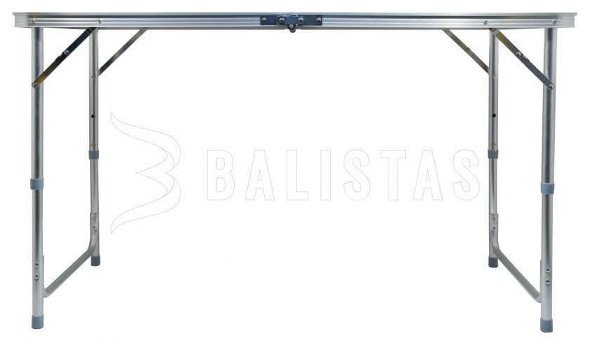 Campingtisch klappbar Double teleskop. braun