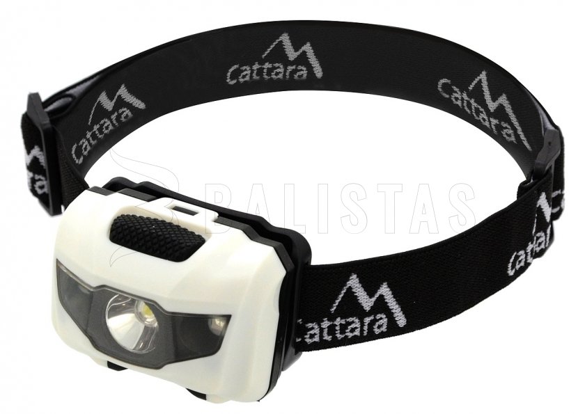 LED-Stirnlampe 80 lm schwarz-weiß