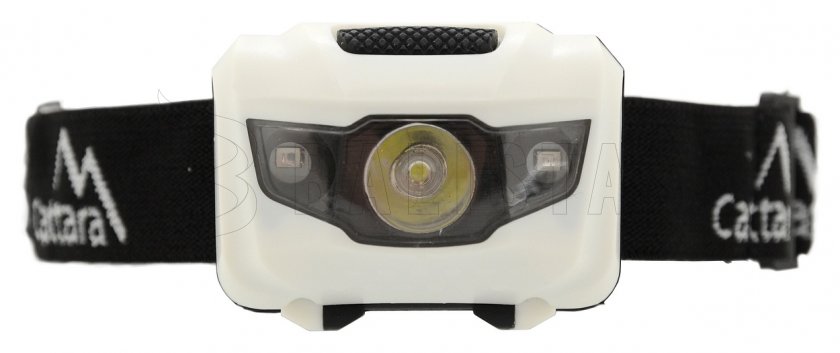 LED-Stirnlampe 80 lm schwarz-weiß