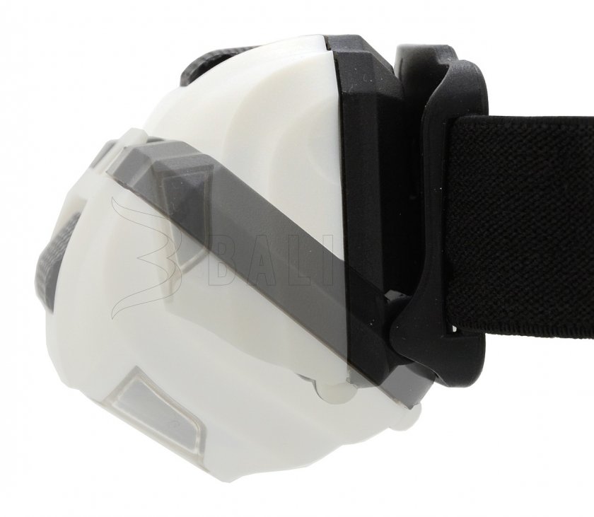 LED-Stirnlampe 80 lm schwarz-weiß