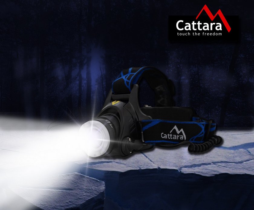 Stirnlampe LED 570 lm Zoom