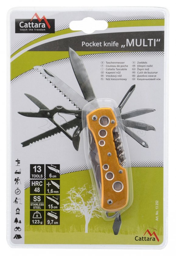 Multitaschenmesser 10 cm