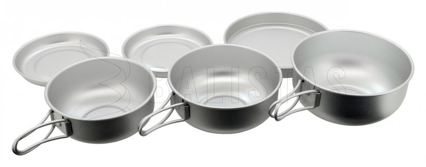 Geschirr ALU Set 6 Stk