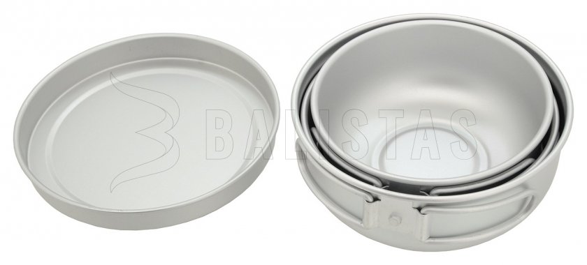 Geschirr ALU Set 6 Stk