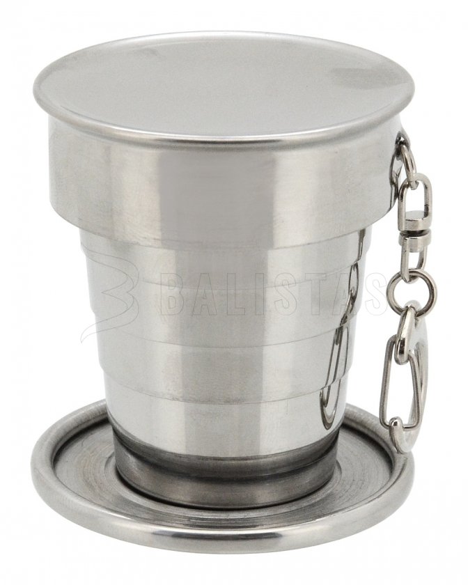 Faltbecher Edelstahl 60 ml