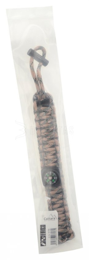Outdoor Armband mit Kompass und Zubehör
