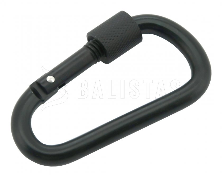 Schwarzer Strong-Karabiner