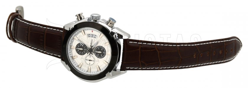 Armbanduhr Chrono White Compass