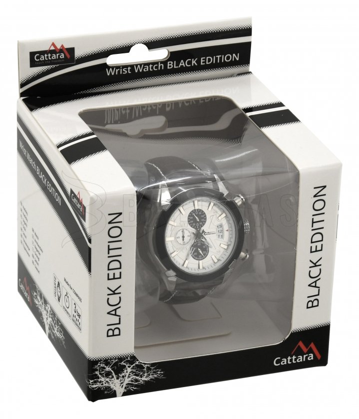 Armbanduhr Chrono White Compass