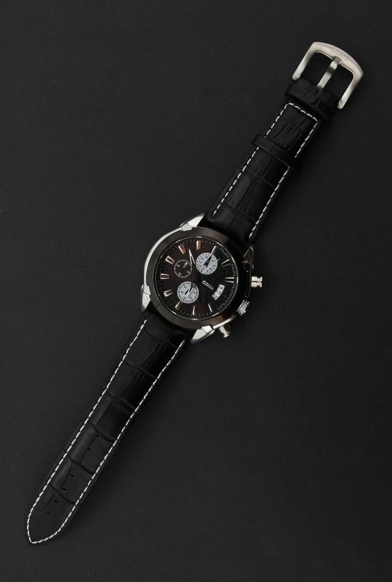 Uhr Chrono Black Compass