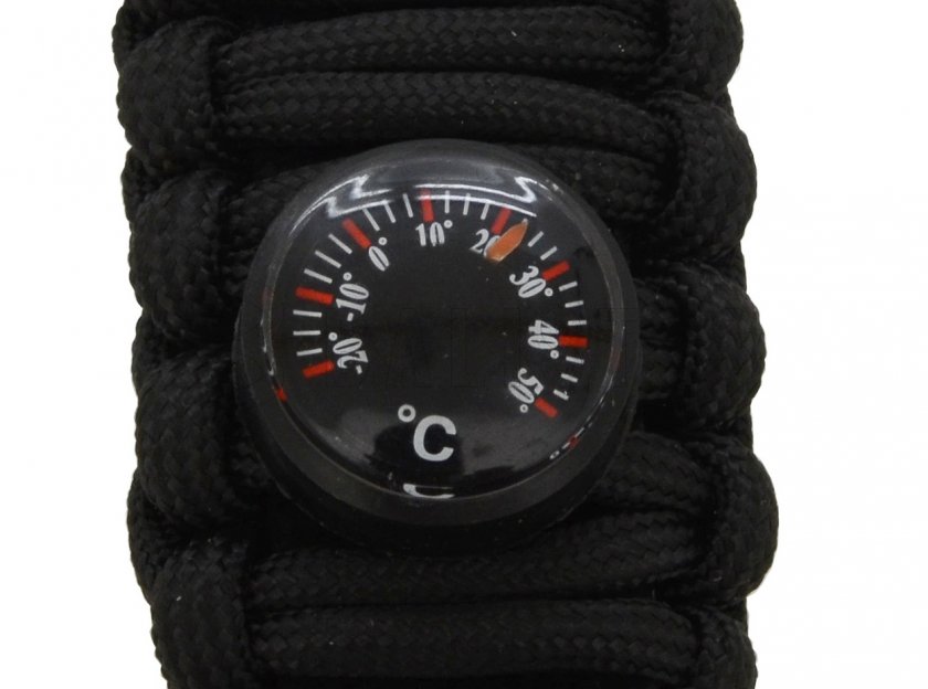 Outdoor Uhr mit Thermometer