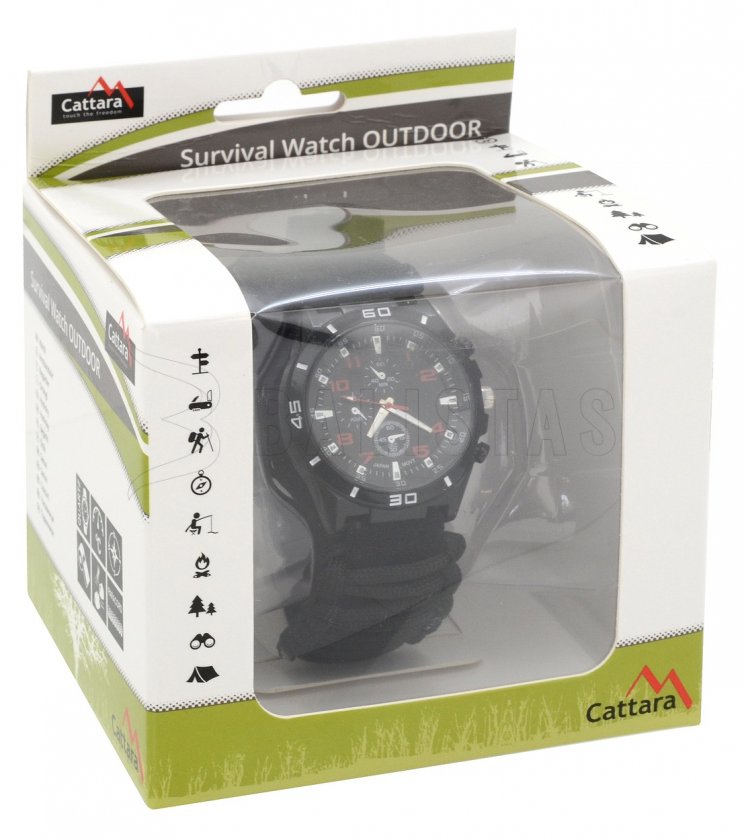 Outdoor Uhr mit Thermometer