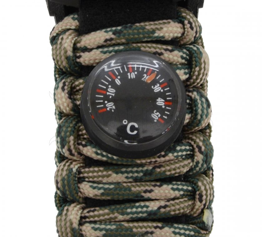 Outdoor-Uhr mit wasserdichtem Thermometer