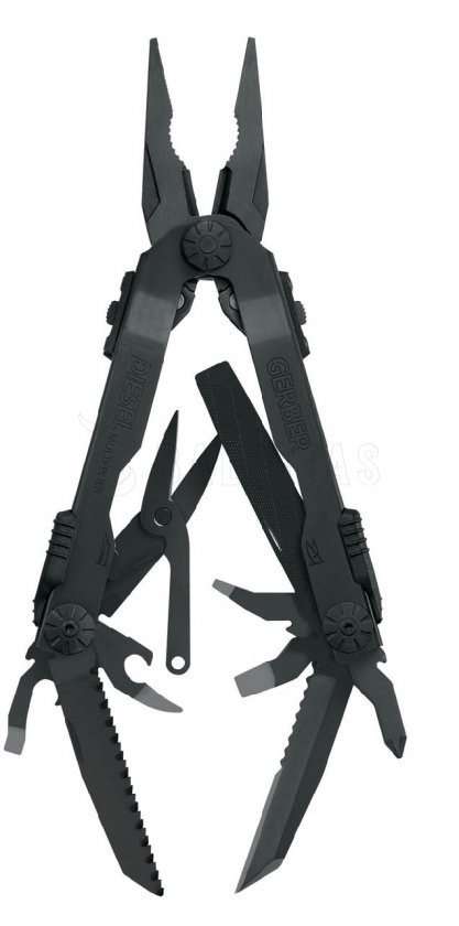 Multifunktionszange Gerber Diesel Multi-Plier schwarz