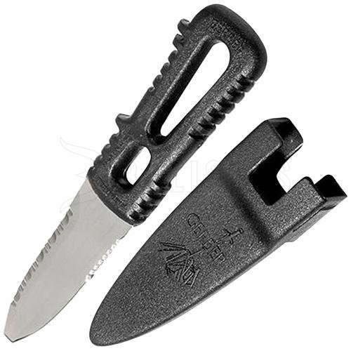 Vodak-Messer Gerber River Shorty mit Wellenschliff