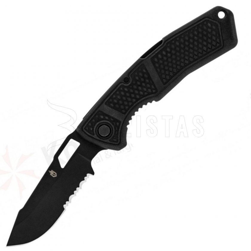 Klappmesser Gerber Order Drop Point - schwarz