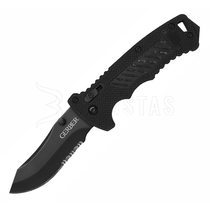 Messer Gerber DMF Modified Clip Point, Kombiklinge