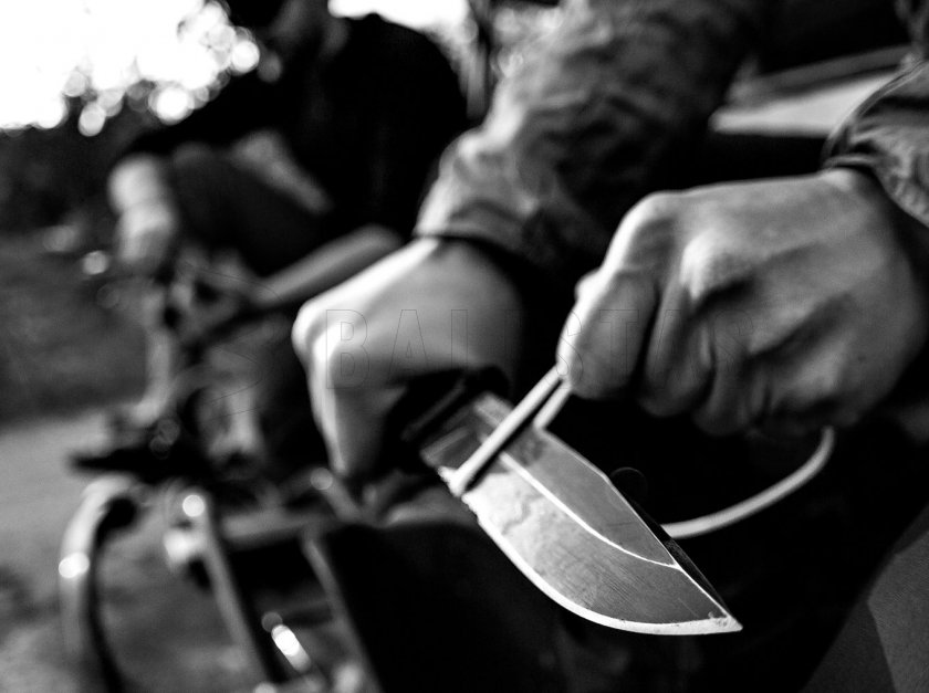 Messer Gerber StrongArm mit teilgezahntem Schliff