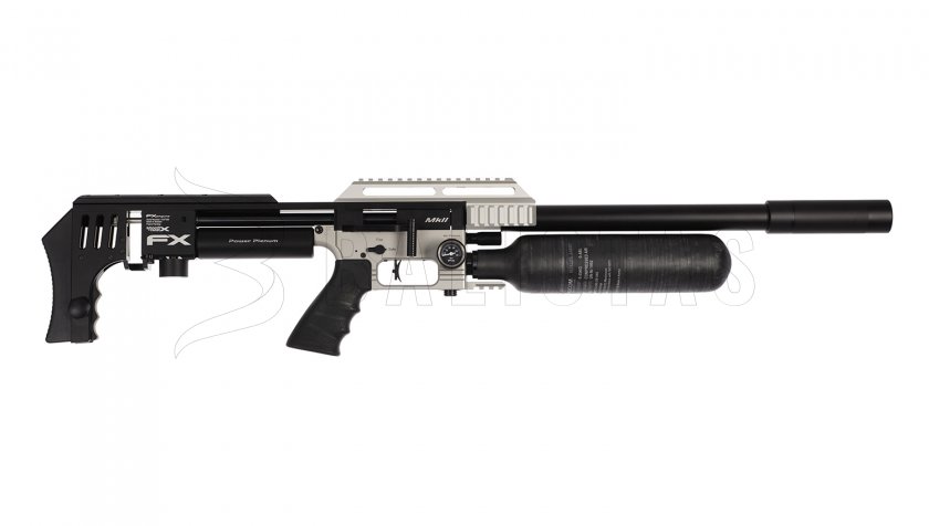 Luftgewehr FX Impact MkII, Power Plenum, Silver 6,35mm