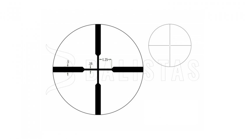 Zielfernrohr Vortex Viper HS 4-16x44 AO BDC