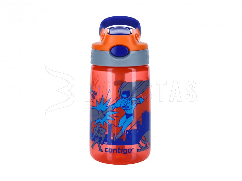 Kinder Trinkflasche Contigo James 0,42 l orange superhero
