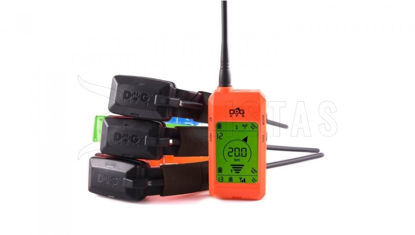 GPS-Tracker Dogtrace DOG GPS X23 für 3 Hunde - Orange