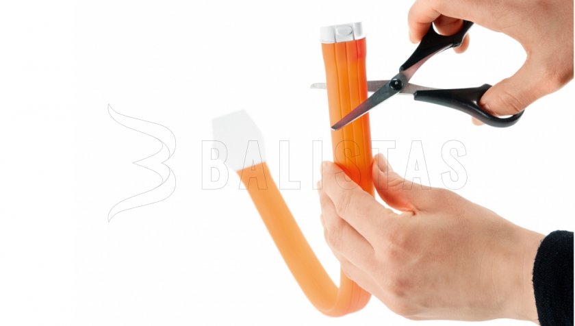 Leuchthalsband Hunter Yukon LED 20-63cm orange