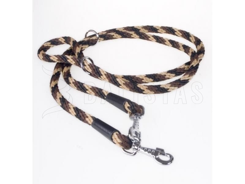 Führleine verstellbar Dogtrace 14mm, 240cm braun