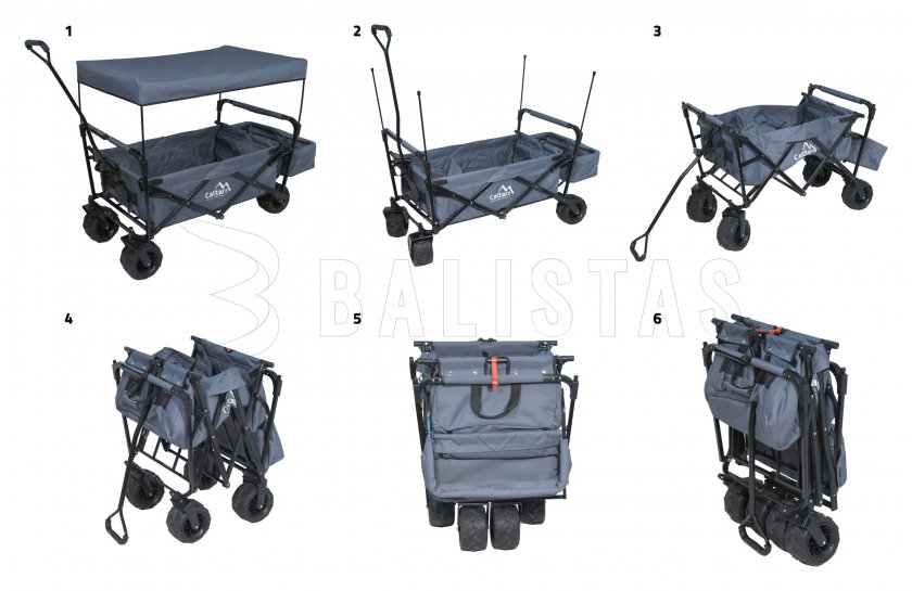 Campingwagen Cattara TROGIR ROOF klappbar