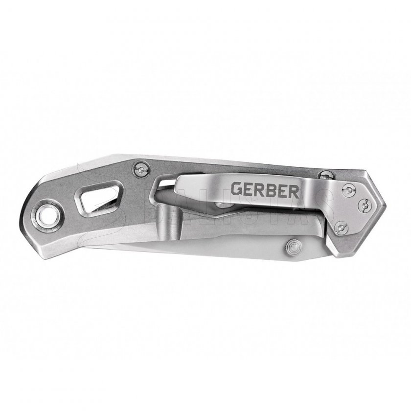 Set Gerber Messer Airlift Silver + Geldbörse Barbill Wallet Silver