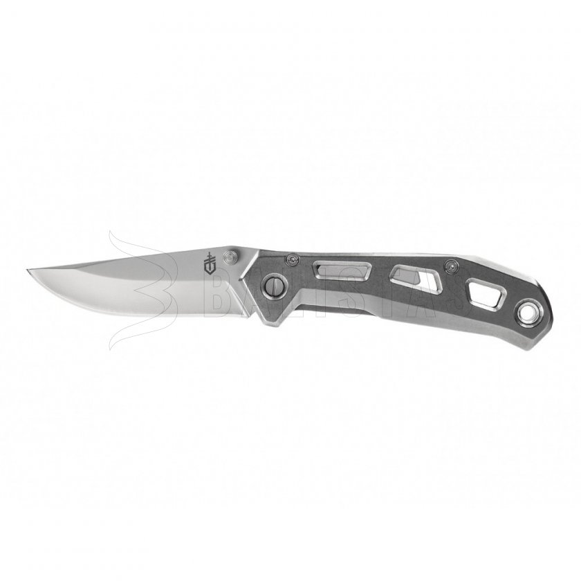 Set Gerber Messer Airlift Silver + Geldbörse Barbill Wallet Silver