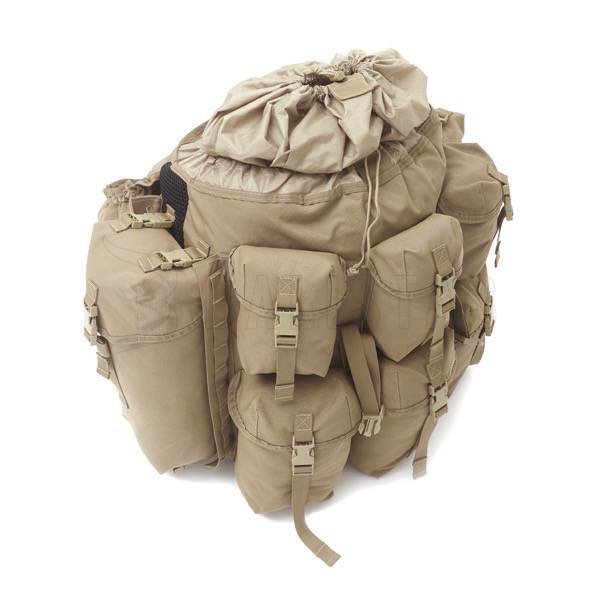 Rucksack Warrior BMF Bergen Elite Ops 70l coyote