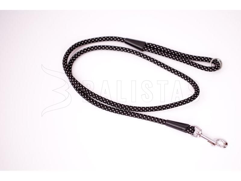 Leine Dogtrace reflektierend 10mm 150cm schwarz